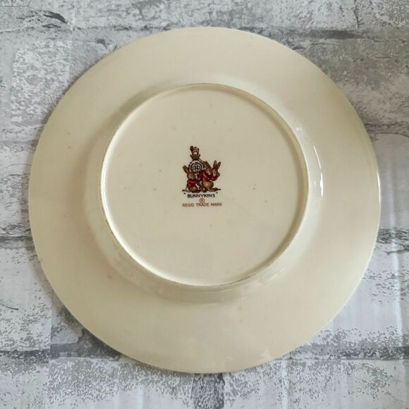Whimsical Vintage Royal Doulton Bunnykins 3-Piece Bone China Set - Picture 12 of 13